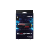 Produktbild för Samsung 990 PRO MZ-V9P4T0CW - SSD - 4 TB - PCIe 4.0 x4 (NVMe)