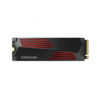 Produktbild för Samsung 990 PRO MZ-V9P4T0CW - SSD - 4 TB - PCIe 4.0 x4 (NVMe)