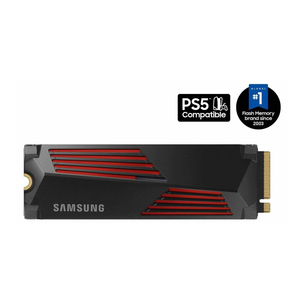 Produktbild för Samsung 990 PRO MZ-V9P4T0CW - SSD - 4 TB - PCIe 4.0 x4 (NVMe)