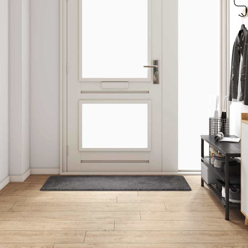 Produktbild för Matta-runner Grå 50 x 150 cm 100% Polypropen Tuft