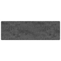 Produktbild för Matta-runner Grå 50 x 200 cm 100% Polypropen Tuft