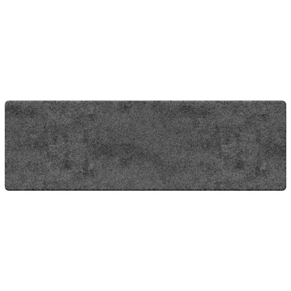 Produktbild för Matta-runner Grå 50 x 250 cm 100% Polypropen Tuft