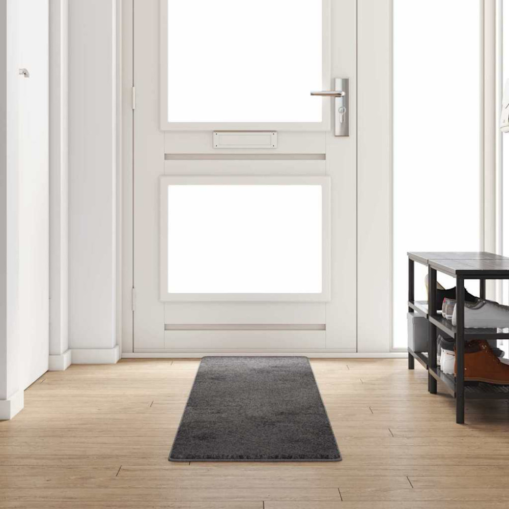 Produktbild för Matta-runner Grå 50 x 300 cm 100% Polypropen Tuft