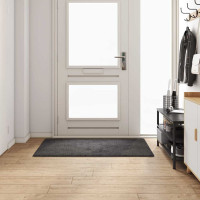 Produktbild för Matta-runner Grå 80 x 150 cm 100% Polypropen Tuft