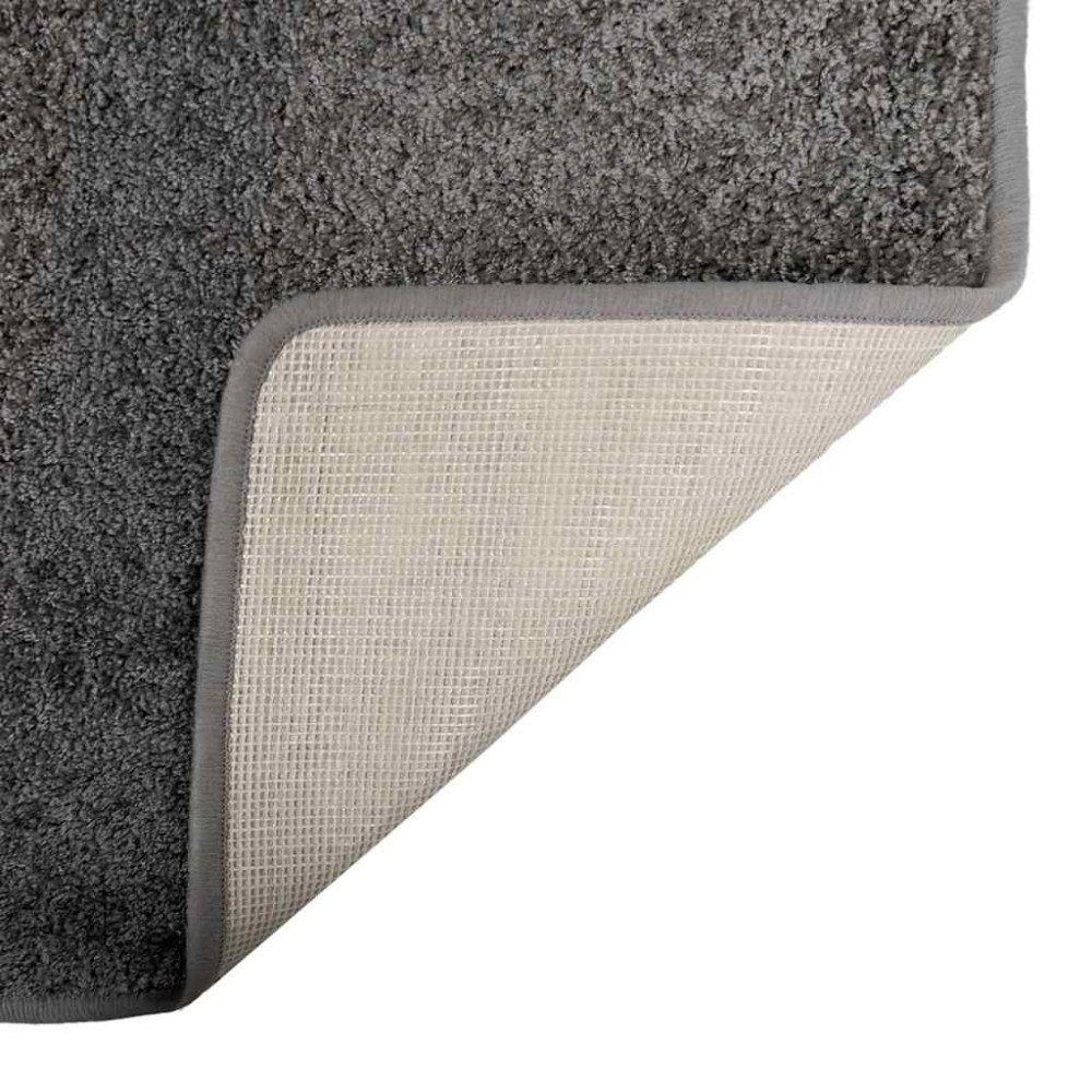 Produktbild för Matta-runner Grå 80 x 200 cm 100% Polypropen Tuft