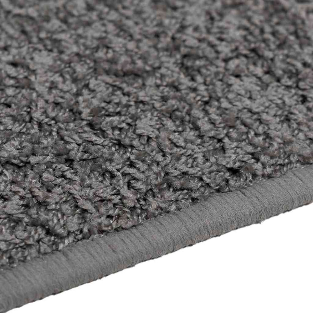 Produktbild för Matta-runner Grå 80 x 200 cm 100% Polypropen Tuft