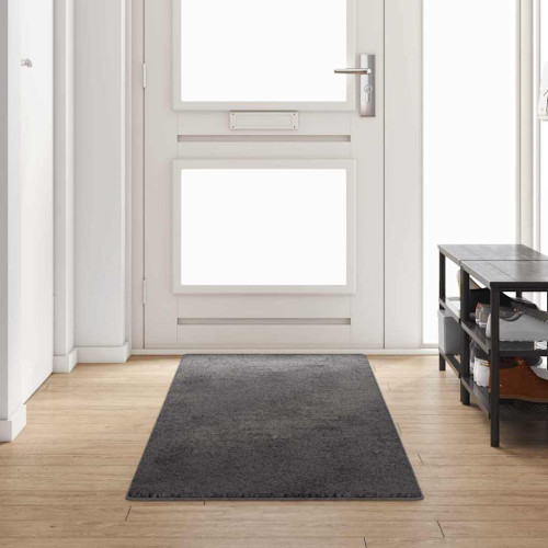 vidaXL Matta-runner Grå 80 x 300 cm 100% Polypropen Tuft