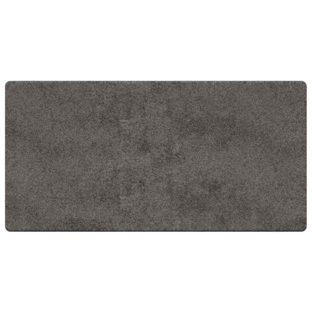 Produktbild för Matta-runner Grå 100 x 200 cm 100% Polypropen Tuft
