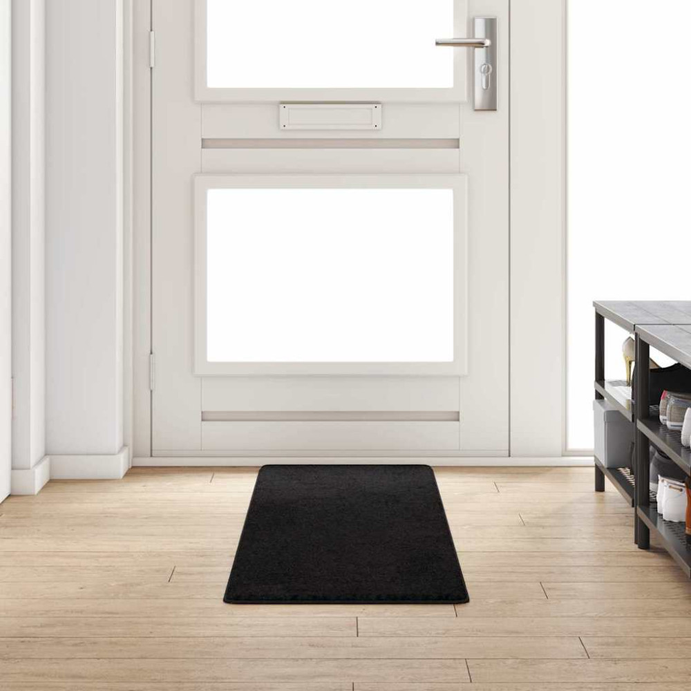 Produktbild för Matta-runner Svart 50 x 200 cm 100% Polypropen Tuft