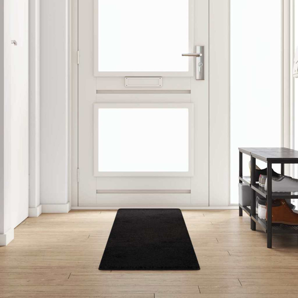 Produktbild för Matta-runner Svart 50 x 300 cm 100% Polypropen Tuft