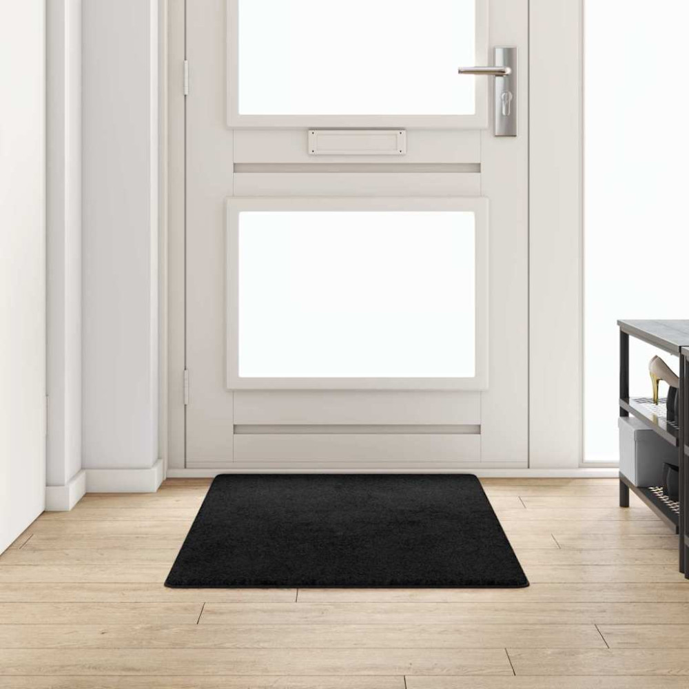 Produktbild för Matta-runner Svart 80 x 150 cm 100% Polypropen Tuft