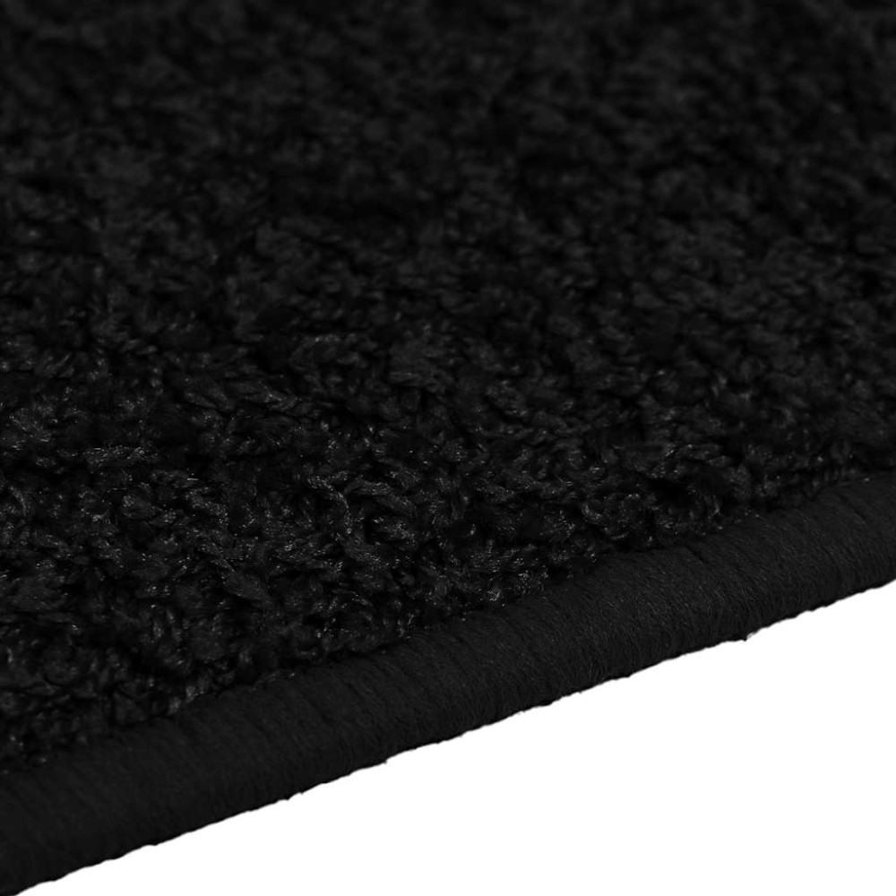 Produktbild för Matta-runner Svart 80 x 150 cm 100% Polypropen Tuft