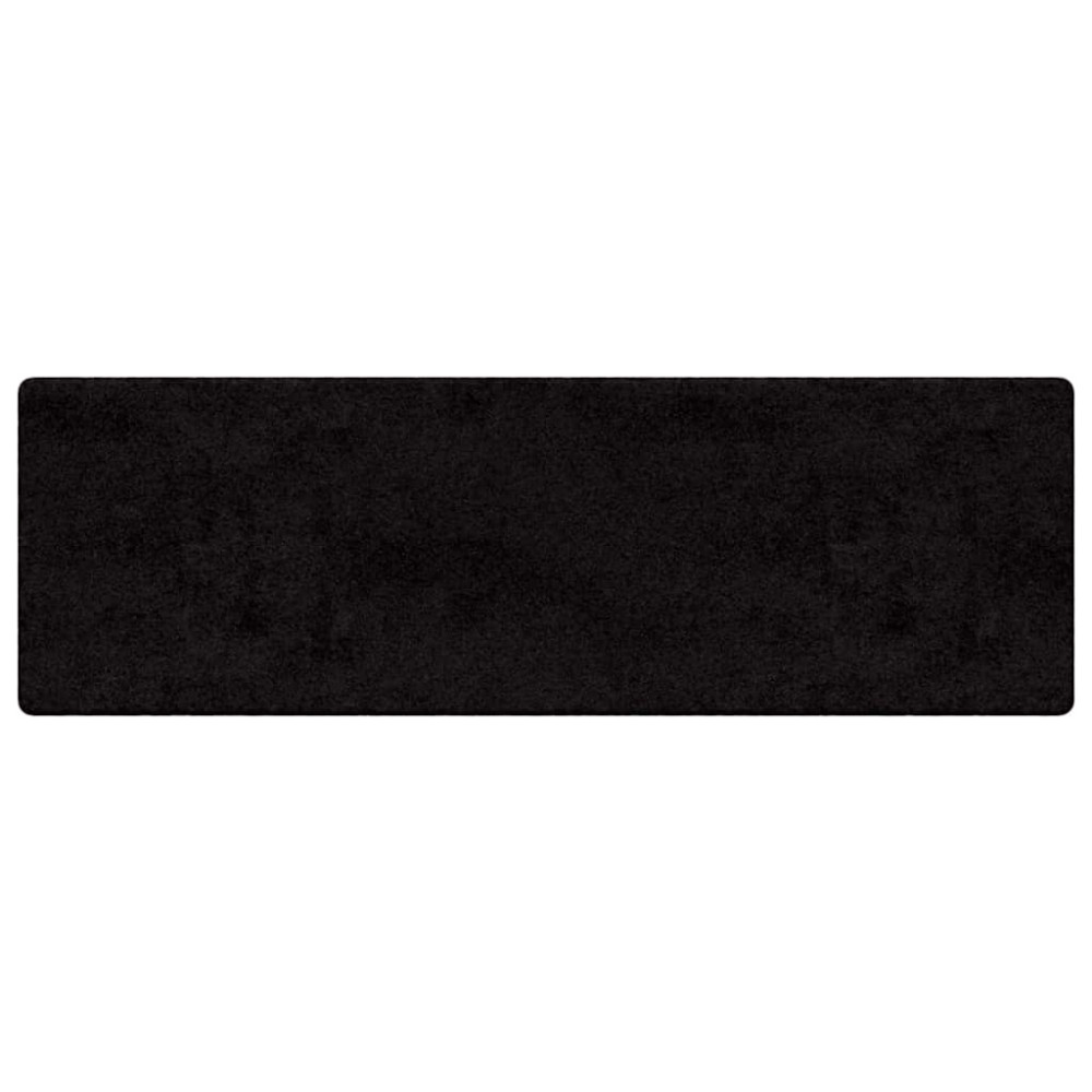 Produktbild för Matta-runner Svart 80 x 200 cm 100% Polypropen Tuft