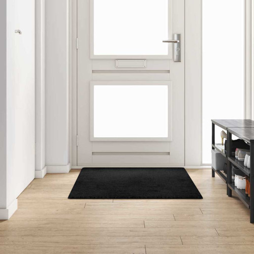 vidaXL Matta-runner Svart 100 x 150 cm 100% Polypropen Tuft