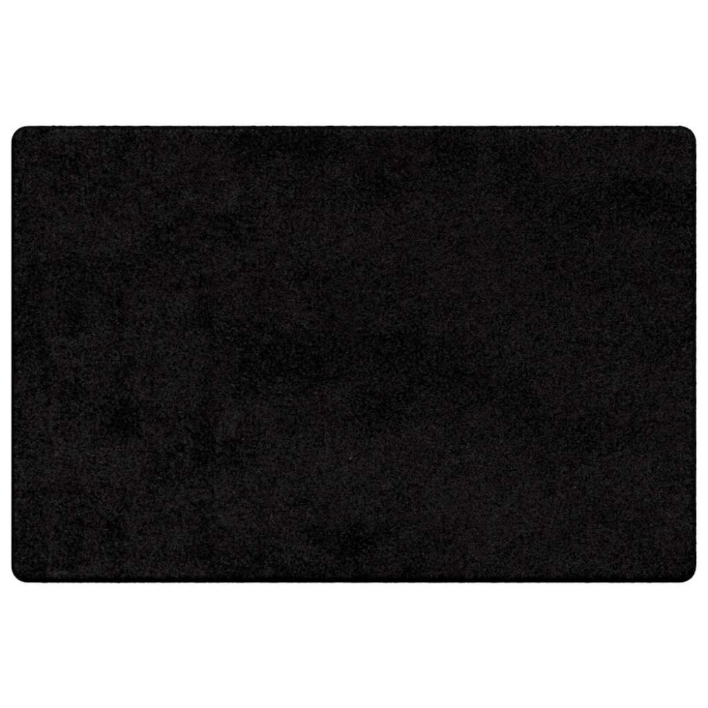 Produktbild för Matta-runner Svart 100 x 150 cm 100% Polypropen Tuft