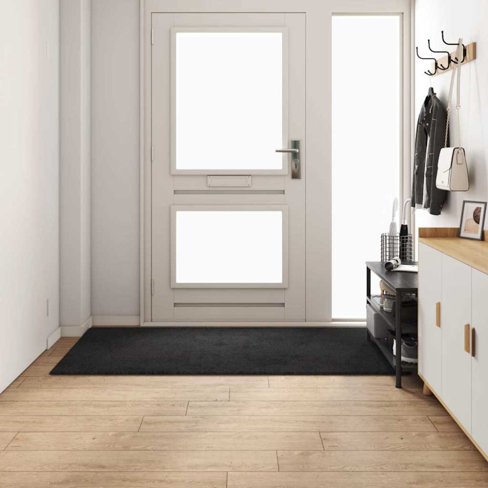 Produktbild för Matta-runner Svart 100 x 200 cm 100% Polypropen Tuft