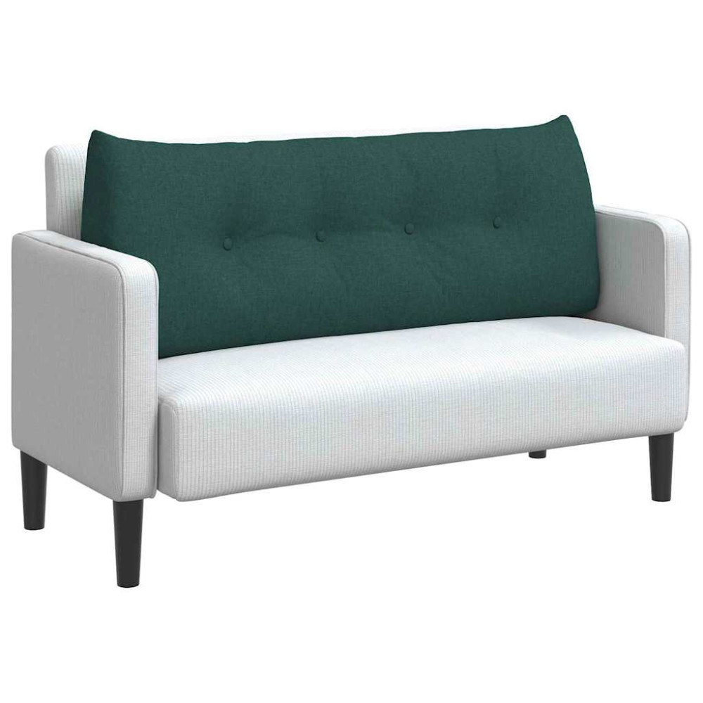 Produktbild för Ryggkudde Mörkgrön 120 x 24 x 50 cm tyg