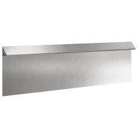 Produktbild för Snigelfence 16 pcs Silver 100 x 3,5 x 25 cm Rostfritt stål