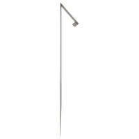 Produktbild för Snigelfence 16 pcs Silver 100 x 3,5 x 25 cm Rostfritt stål
