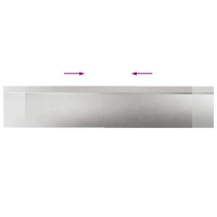Produktbild för Snigelstaket 8 pcs Silver Rostfritt stål