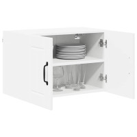 Produktbild för Väggskåp LUCCA Vit 60 x 31 x 40 cm Konstruerat trä
