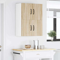 Produktbild för Väggskåp LUCCA 2 pcs Sonoma-ek 60 x 31 x 40 cm Konstruerat trä