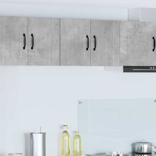 vidaXL Väggskåp LUCCA Betonggrå 60 x 31 x 40 cm Konstruerat trä