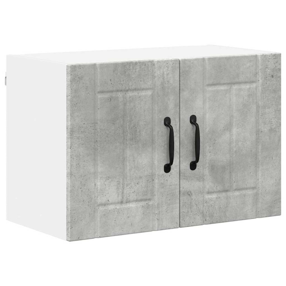 Produktbild för Väggskåp LUCCA Betonggrå 60 x 31 x 40 cm Konstruerat trä