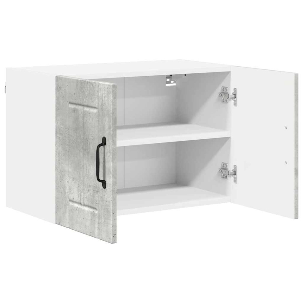Produktbild för Väggskåp LUCCA Betonggrå 60 x 31 x 40 cm Konstruerat trä