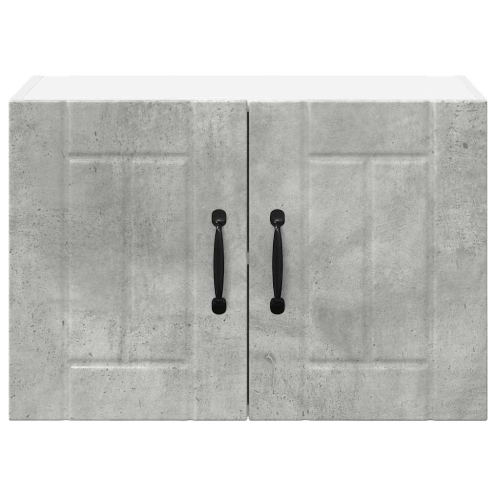Produktbild för Väggskåp LUCCA Betonggrå 60 x 31 x 40 cm Konstruerat trä