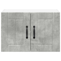 Produktbild för Väggskåp LUCCA Betonggrå 60 x 31 x 40 cm Konstruerat trä