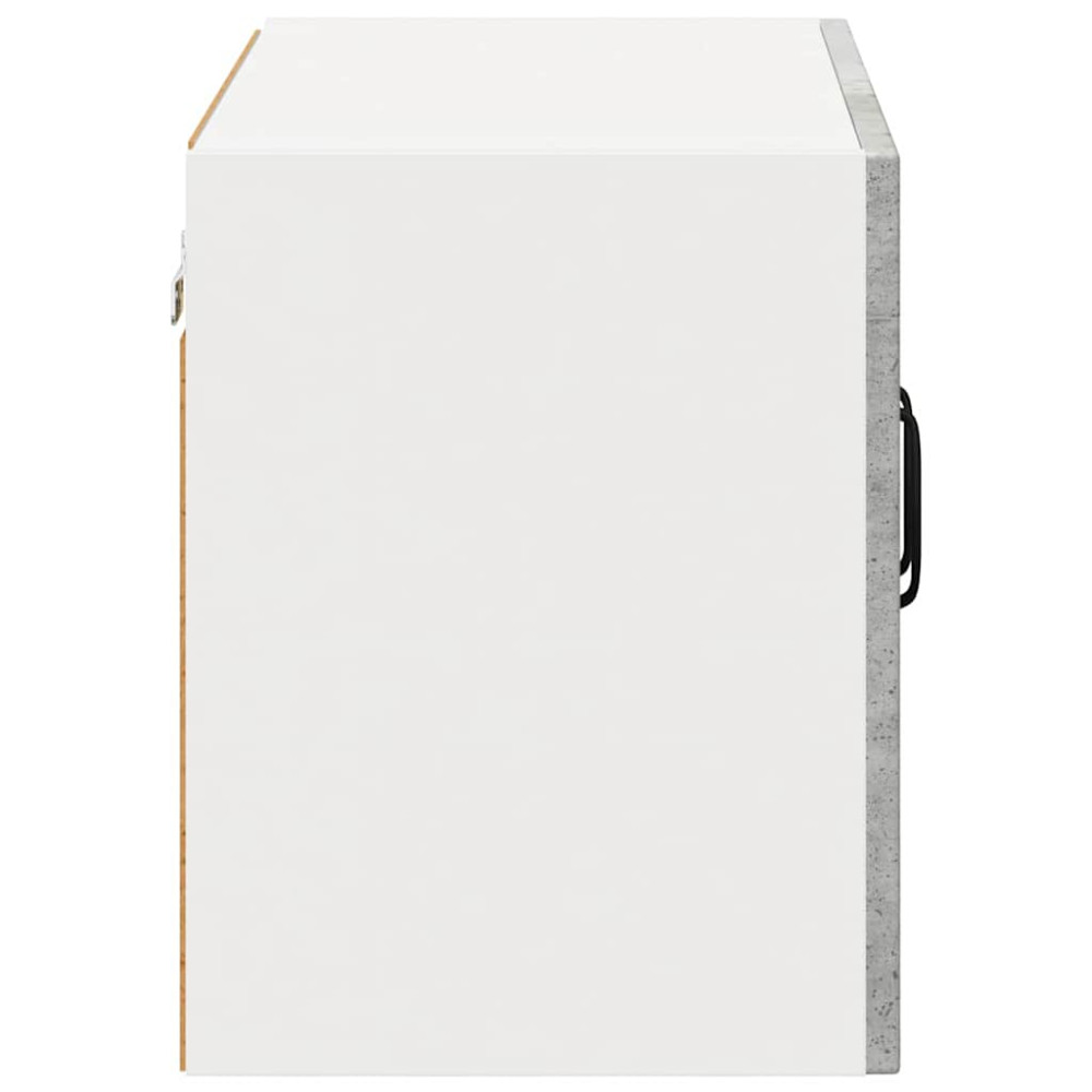 Produktbild för Väggskåp LUCCA Betonggrå 60 x 31 x 40 cm Konstruerat trä