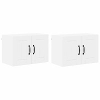 Produktbild för Väggskåp LUCCA 2 pcs Vit högglans 60 x 31 x 40 cm