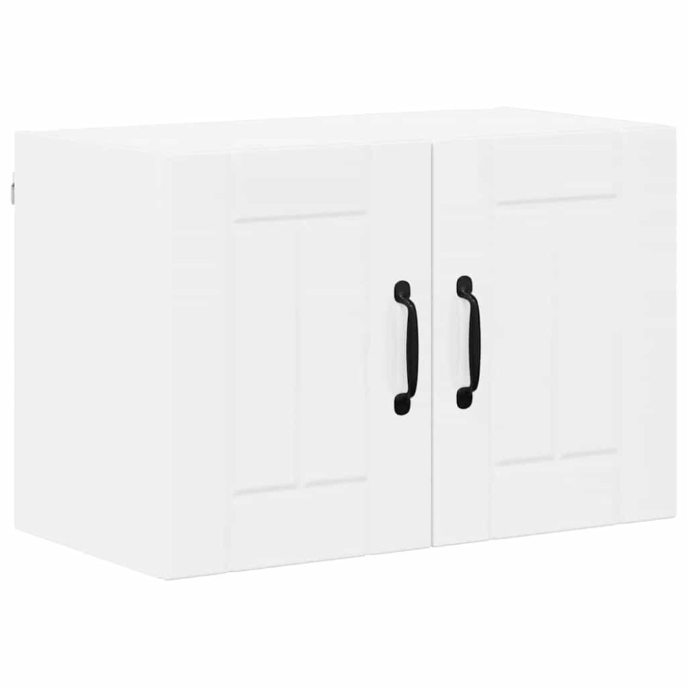 Produktbild för Väggskåp LUCCA 2 pcs Vit högglans 60 x 31 x 40 cm