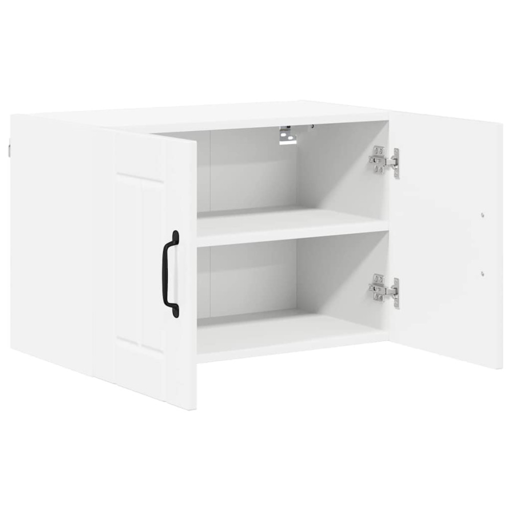 Produktbild för Väggskåp LUCCA 2 pcs Vit högglans 60 x 31 x 40 cm