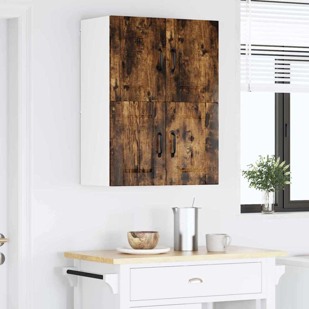 Produktbild för Väggskåp LUCCA Rökt ek 60 x 31 x 40 cm Konstruerat trä