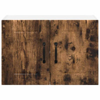 Produktbild för Väggskåp LUCCA Rökt ek 60 x 31 x 40 cm Konstruerat trä