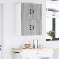 Produktbild för Väggskåp LUCCA Grå sonoma-ek 60 x 31 x 40 cm Konstruerat trä