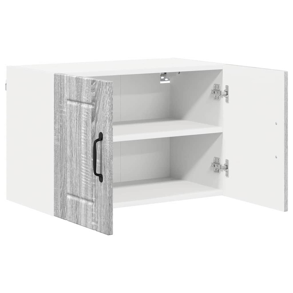 Produktbild för Väggskåp LUCCA Grå sonoma-ek 60 x 31 x 40 cm Konstruerat trä
