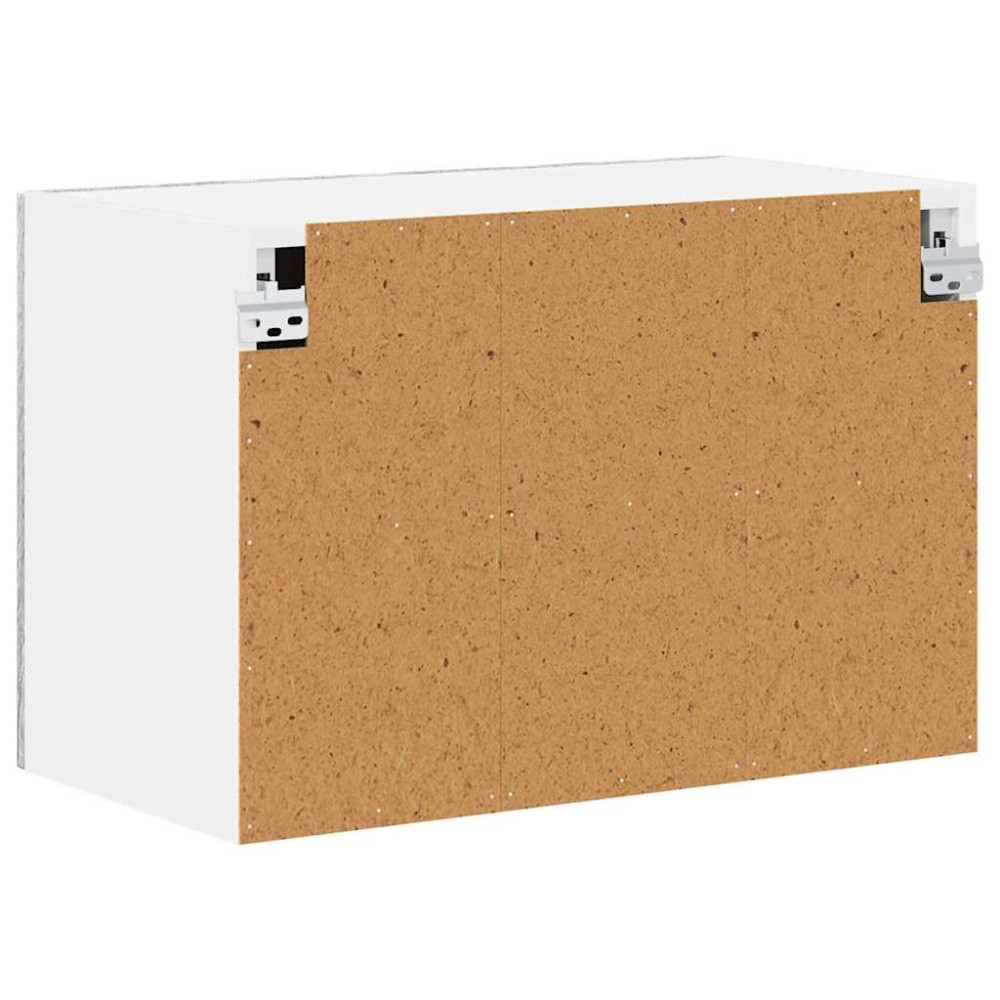 Produktbild för Väggskåp LUCCA Grå sonoma-ek 60 x 31 x 40 cm Konstruerat trä