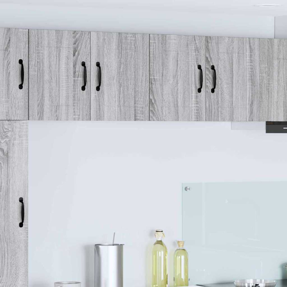 Produktbild för Väggskåp LUCCA 2 pcs Grå sonoma-ek 60 x 31 x 40 cm