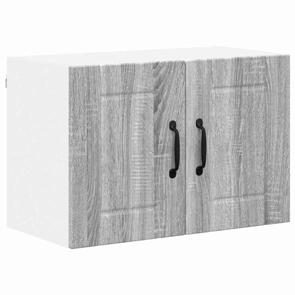 Produktbild för Väggskåp LUCCA 2 pcs Grå sonoma-ek 60 x 31 x 40 cm
