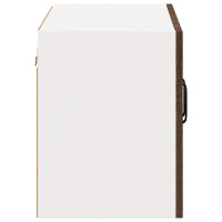 Produktbild för Väggskåp LUCCA 2 pcs Brun ek 60 x 31 x 40 cm Konstruerat trä