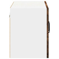 Produktbild för Väggskåp LUCCA 2 pcs Gammalt trä 60 x 31 x 40 cm