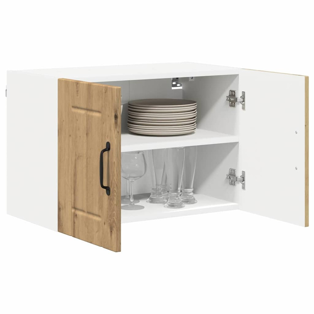 Produktbild för Väggskåp LUCCA Artisan-ek 60 x 31 x 40 cm Konstruerat trä