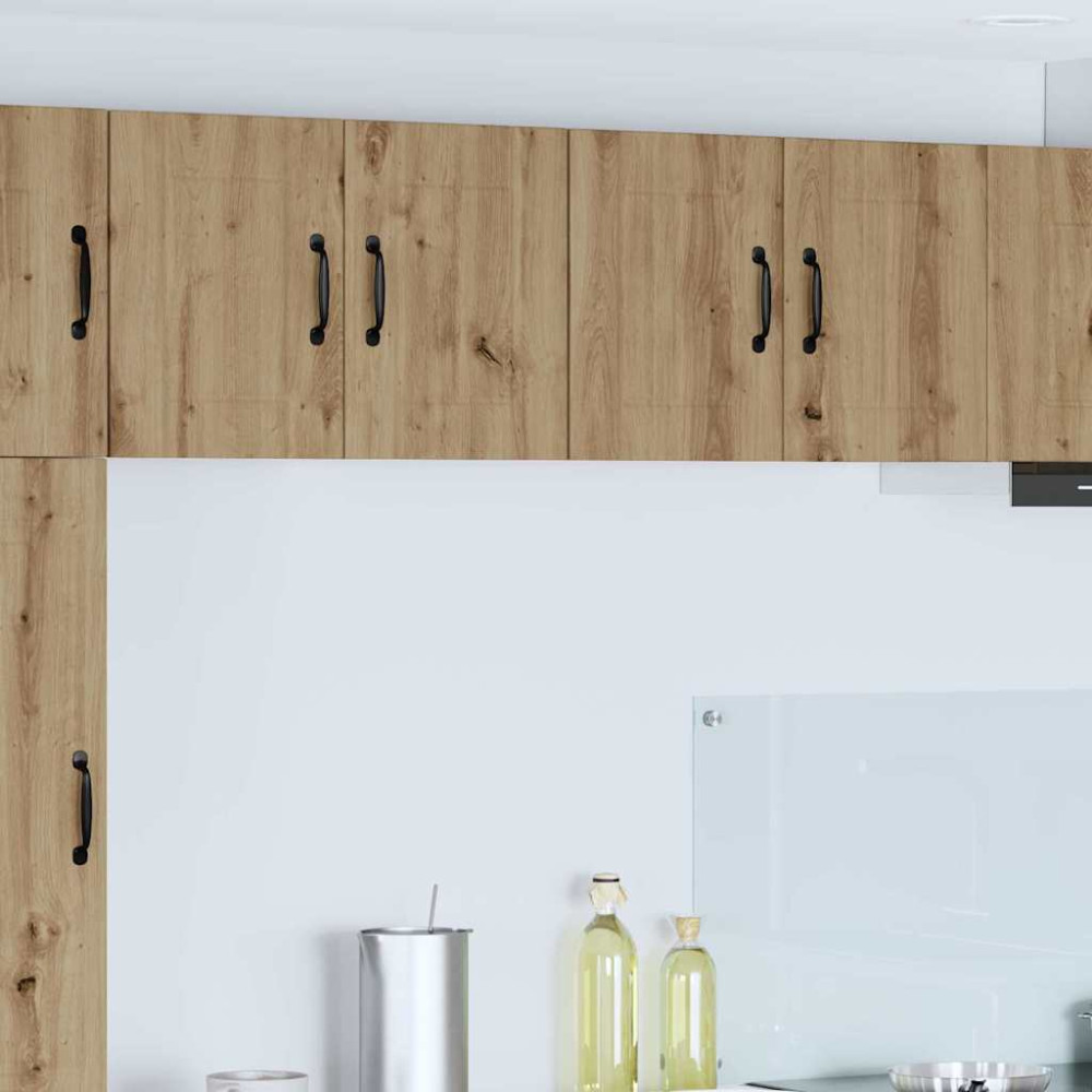 Produktbild för Väggskåp LUCCA 2 pcs Artisan-ek 60 x 31 x 40 cm Konstruerat trä