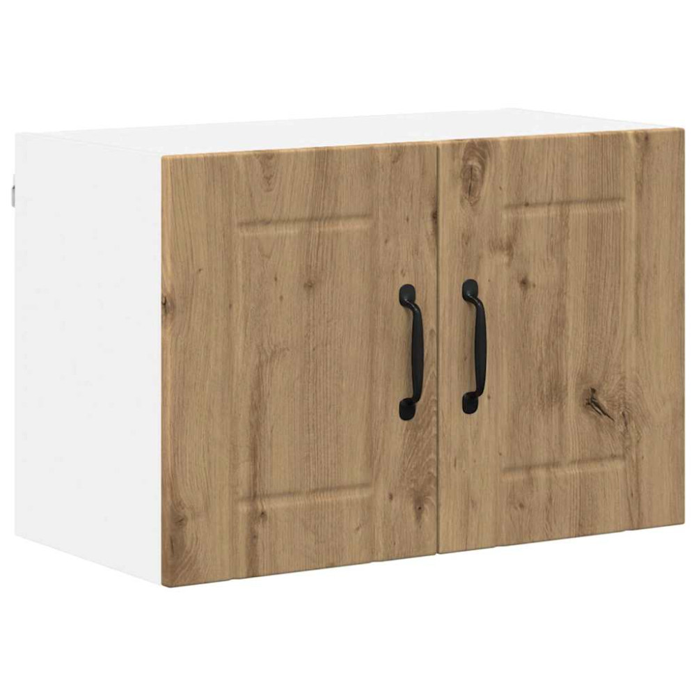 Produktbild för Väggskåp LUCCA 2 pcs Artisan-ek 60 x 31 x 40 cm Konstruerat trä