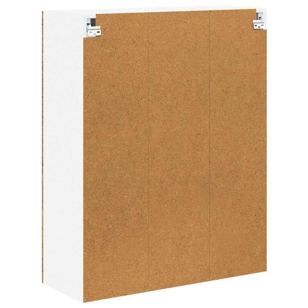 Produktbild för Väggglasförråd LUCCA Gammalt trä 80 x 31 x 100 cm