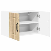 Produktbild för Väggskåp PORTO 2 pcs Sonoma-ek 60 x 31 x 40 cm Konstruerat trä