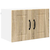 Produktbild för Väggskåp PORTO 2 pcs Sonoma-ek 60 x 31 x 40 cm Konstruerat trä